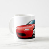 Miata Rot-Auto 1990-98 Kaffeetasse (Vorderseite Links)