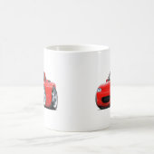 Miata Rot-Auto 1999-05 Kaffeetasse (Mittel)