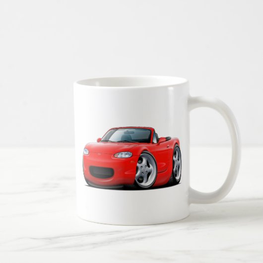 Miata Rot-Auto 1999-05 Kaffeetasse (Rechts)