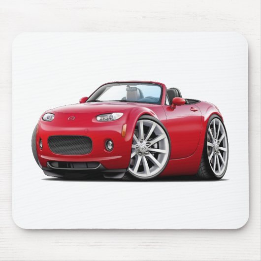 Miata Rot-Auto 2006-08 Mousepad (Vorne)