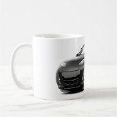 Miata schwarzes Auto 2009-13 Kaffeetasse (Links)