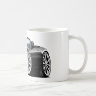 Miata schwarzes Auto 2009-13 Kaffeetasse