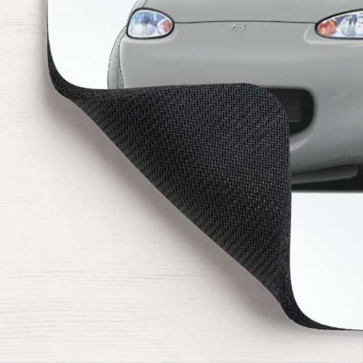 Miata silbernes Auto 1999-05 Mousepad (Ecke)
