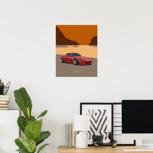 Miata Widebody Poster (Heimbüro)