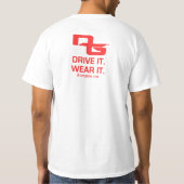 Miatas schnitt T-Shirt (Rückseite)