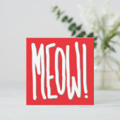 Miau! (Stehend Vorderseite)