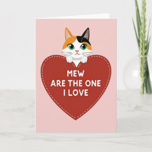 Miau Bist Du Den Ich Liebe Katzenkarte Karte