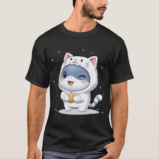 Miau-Hai T-Shirt (Vorderseite)