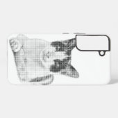 Miau-Halfton Samsung Galaxy Hülle (Rückseite (Horizontal))