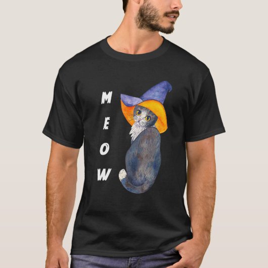 Miau Kätzchen Katze T-Shirt (Vorderseite)