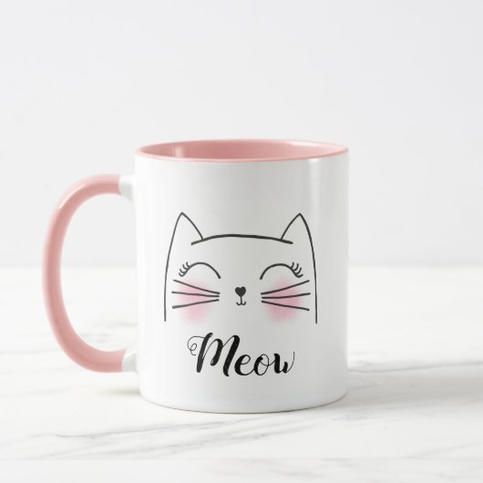 Miau Kätzchen Katze Tasse (Links)