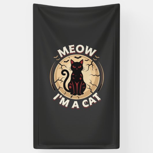 Miau-Katze-Halloween-Grafikdesign_1 Banner (Vertikal)