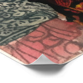 Miau-Katzen-Collage-Poster-Wandkunst Poster (Ecke)