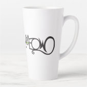 Miau-Katzen-Typografie Milchtasse (Rechts)