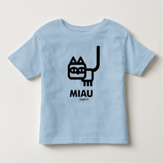 miau kleinkind t-shirt