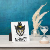 Miau lustige Katze Fotoplatte (InSitu)