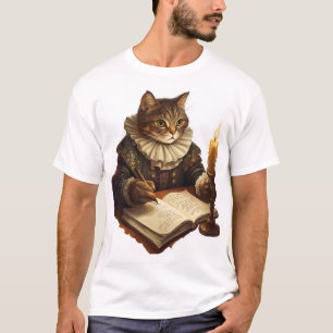 Miau oder nicht Miau � Literarische Katzenliebhabe T-Shirt