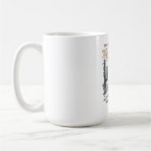 Miau Partner Cowboy-Katze Kaffeetasse (Links)