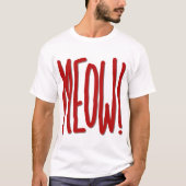Miau! T-Shirt (Vorderseite)