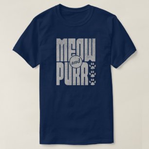 Miau und Schnurr Katz-Shirt T-Shirt