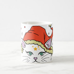Miau Weihnachten, Frohe Weihnachten Verwandlungstasse