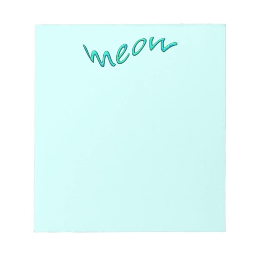 miauen notizblock (Vorderseite)