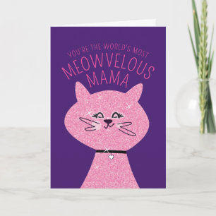 Miauwverläßliche Mama Katze Karte