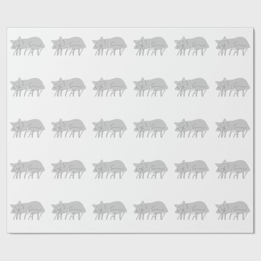MIAV | EIN WEICHES DESIGN GESCHENKPAPIER (Flach)