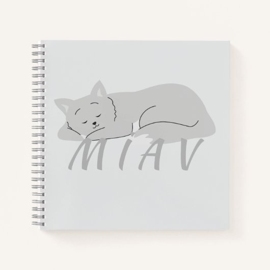 MIAV | EIN WEICHES DESIGN NOTIZBLOCK (Vorderseite)