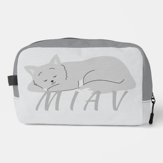 MIAV | EIN WEICHES DESIGN  WASCHBEUTEL (Vorderseite)
