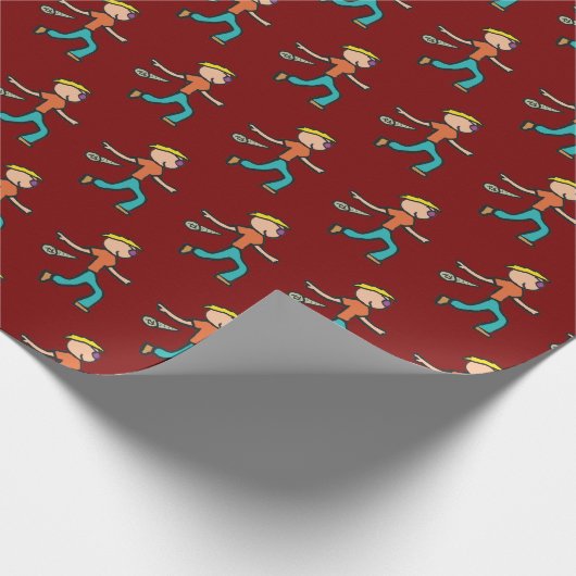 Mic Drop Geschenkpapier (Ecke)