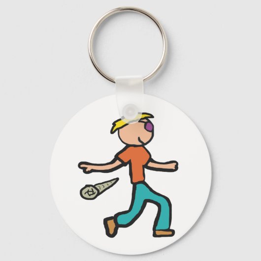 Mic Drop Schlüsselanhänger (Vorderseite)