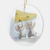 Mic & Mac Bringing in der Käserunde Ornament (Links)