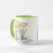 Mic & Mac Bringing in der Tasse (Vorderseite Links)