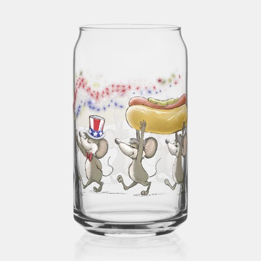 Mic, Mac & Moe's Happy 4. Juli Dosenglas (Rückseite)