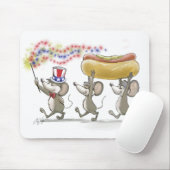 Mic, Mac & Moe's Happy 4. Juli Mousepad (Mit Mouse)