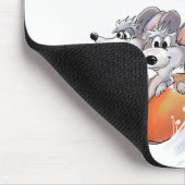 Mic, Mac & Moe's Winter Holiday Landscape Mousepad (Ecke)