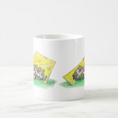 Mic, Mac und Moe's Fest der Erntedank Art Kaffeetasse (Mittel)