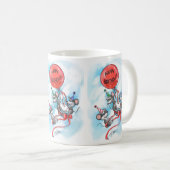 Mic, Mac und Moes Geburtstagsfeier Kaffeetasse (VorderseiteRechts)