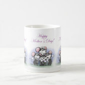 Mic, Mac und Moe's Happy Mother Day Kaffeetasse (Mittel)