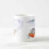 Mic, Mac und Moe's Winter Holiday Landschaft Tasse (Mittel)