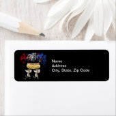 Mic & Mac's 4. Juli Night Address Labels (Insitu)