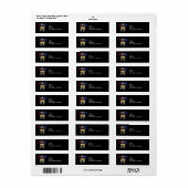 Mic & Mac's 4. Juli Night Address Labels (Vorne)