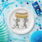 Mic- u. Mac's-Picknick-Papier-Teller Pappteller (Party)