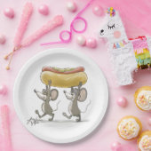 Mic- u. Mac's-Picknick-Papier-Teller Pappteller (Party)