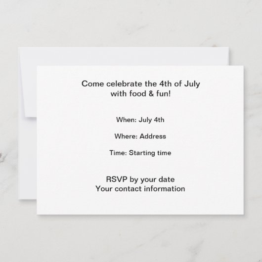 Mic u. Macs Picnic/BBQ Einladung (Rückseite)