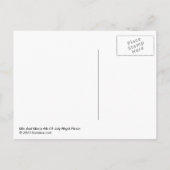 Mic und Mac's 4. Juli Nachts Picnic Postkarte (Rückseite)