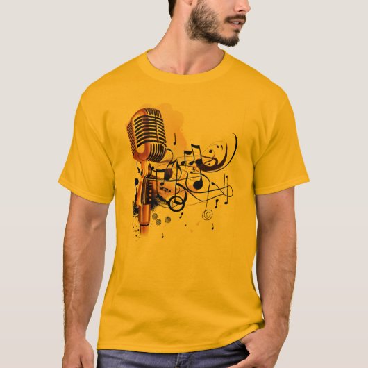 Mic und Rhymes T-Shirt (Vorderseite)