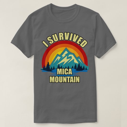 Mica Mountain Wandern im Val Piora T-Shirt (Design vorne)