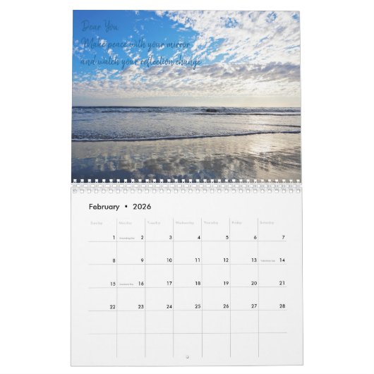 MICAFOTO-Kalender "CaliForNia" Kalender (Feb 2026)